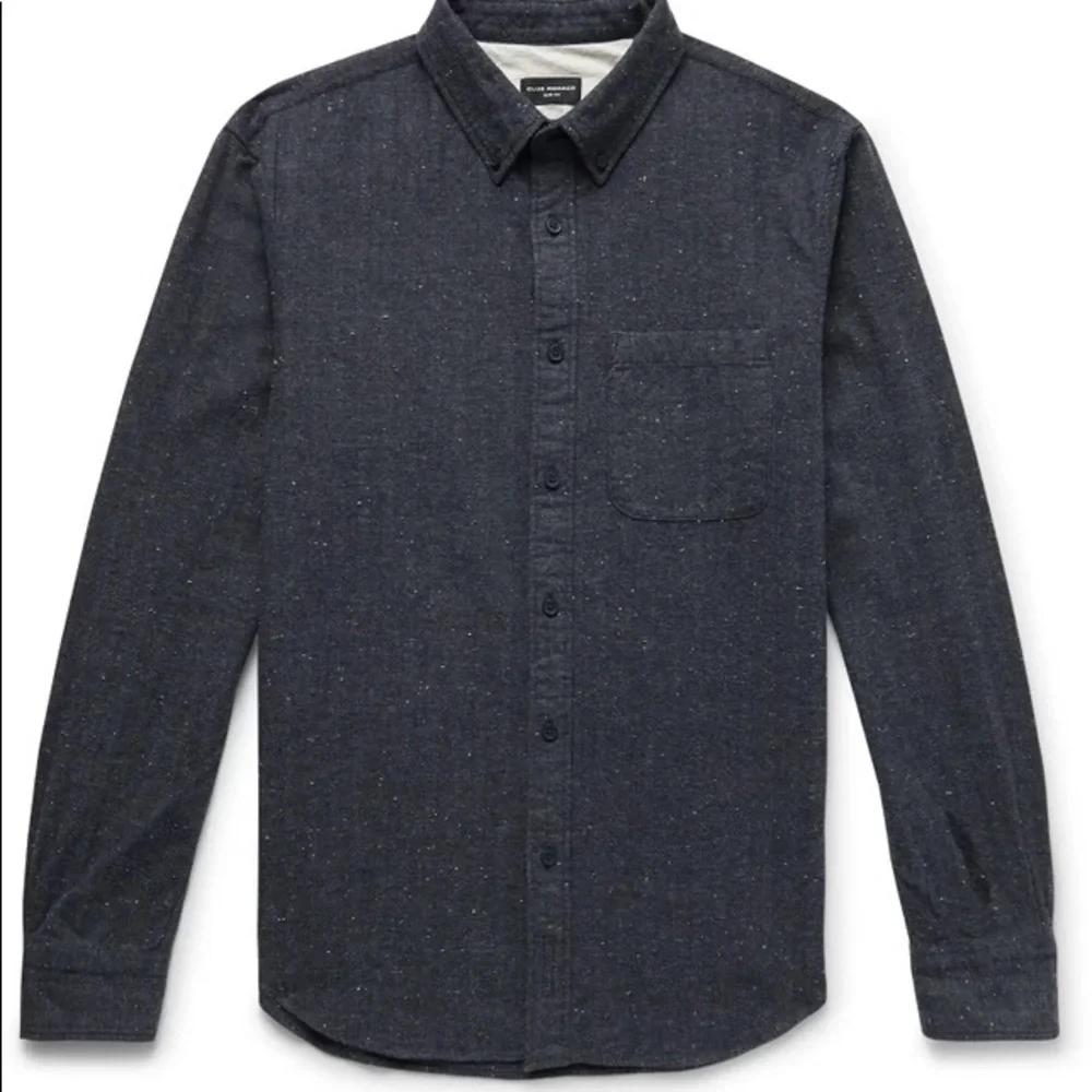 XL Slim Fit Club Monaco textured Button Up - Picture 1 of 5